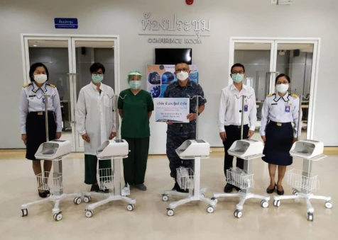 鱼跃医疗向泰国捐赠血压